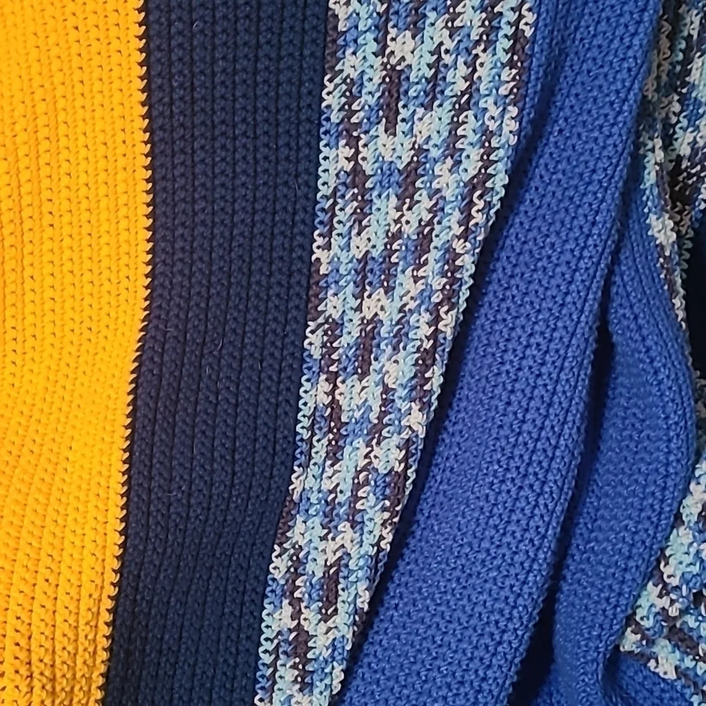 Hand Crafted Crochet Quilt New
